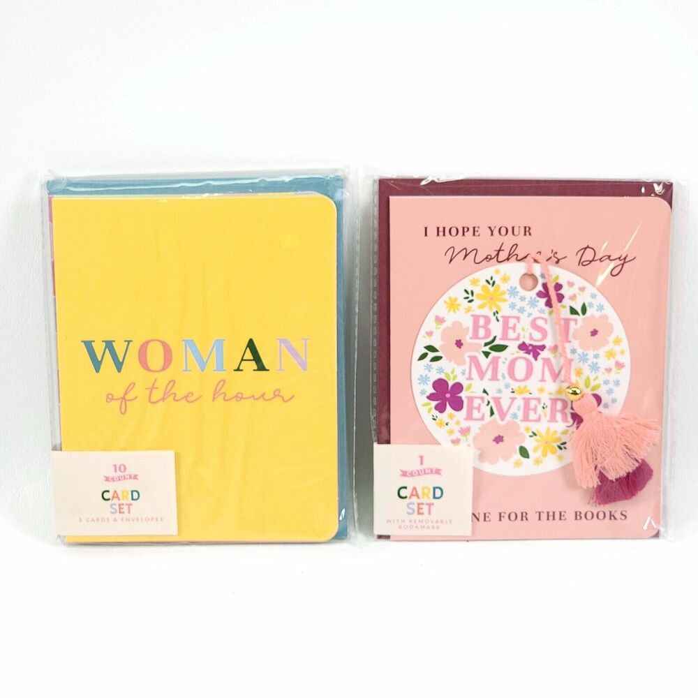 Lot of 6 Women's Empowerment and Mother's Day Greeting Cards New Sealed